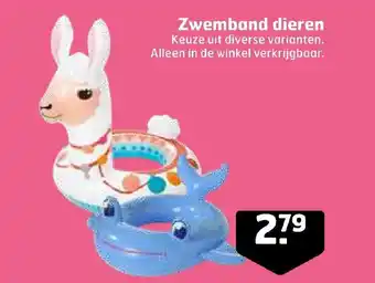 Trekpleister Zwemband dieren aanbieding