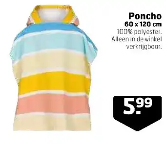 Trekpleister Poncho 60 x 120 cm aanbieding