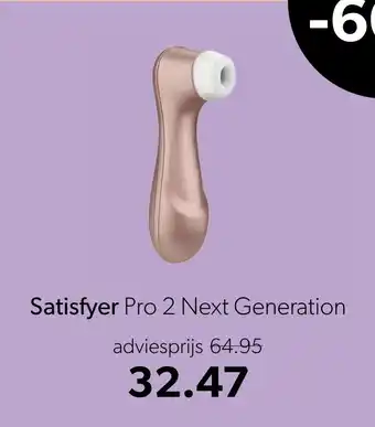 Wehkamp Satisfyer pro 2 next generation aanbieding