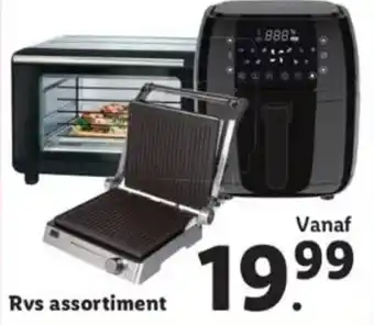 Lidl Rvs assortiment aanbieding