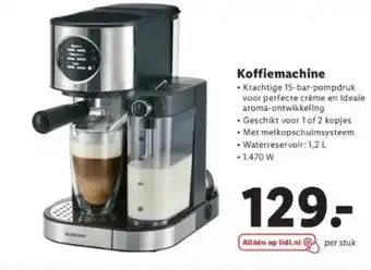 Lidl Koffiemachine aanbieding