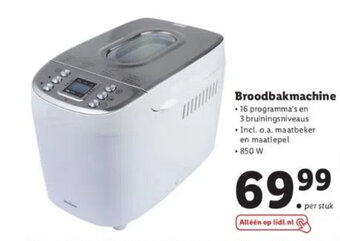 Lidl Broodbakmachine aanbieding