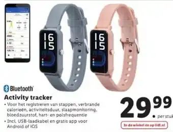 Lidl Bluetooth Activity tracker aanbieding