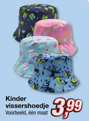 Kik Kinder vissershoedje aanbieding