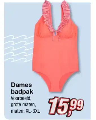 Kik Dames badpak aanbieding