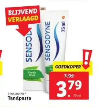 Lidl Tandpasta aanbieding