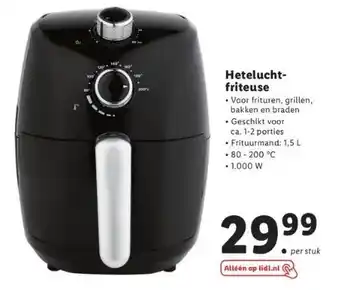 Lidl Heteluchtfriteuse aanbieding