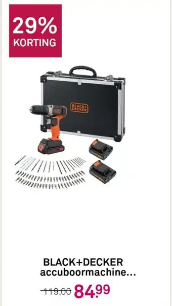 Karwei BLACK+DECKER accuboormachine... aanbieding