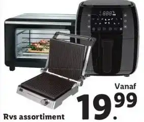 Lidl Rvs assortiment aanbieding