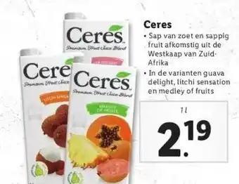 Lidl Ceres aanbieding