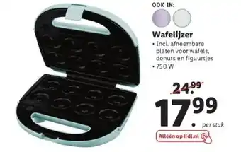 Lidl Wafelijzer aanbieding