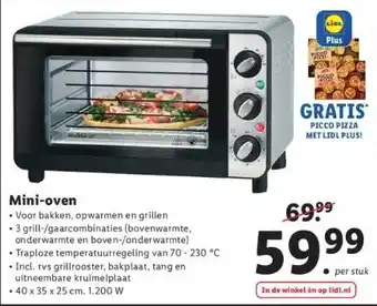 Lidl Mini-oven aanbieding