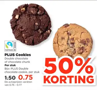 PLUS Plus cookies aanbieding