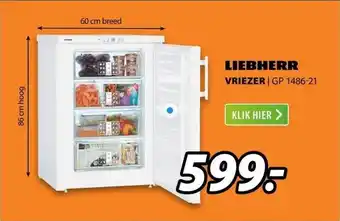 Expert Liebherr vriezer aanbieding