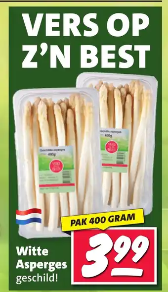 Nettorama Witte Asperges 400 g aanbieding