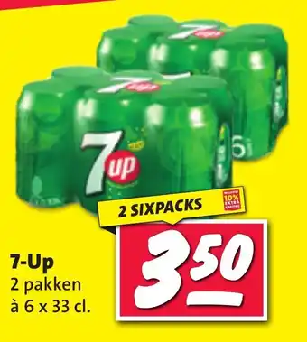 Nettorama 7-Up 2 SIXPACKS aanbieding