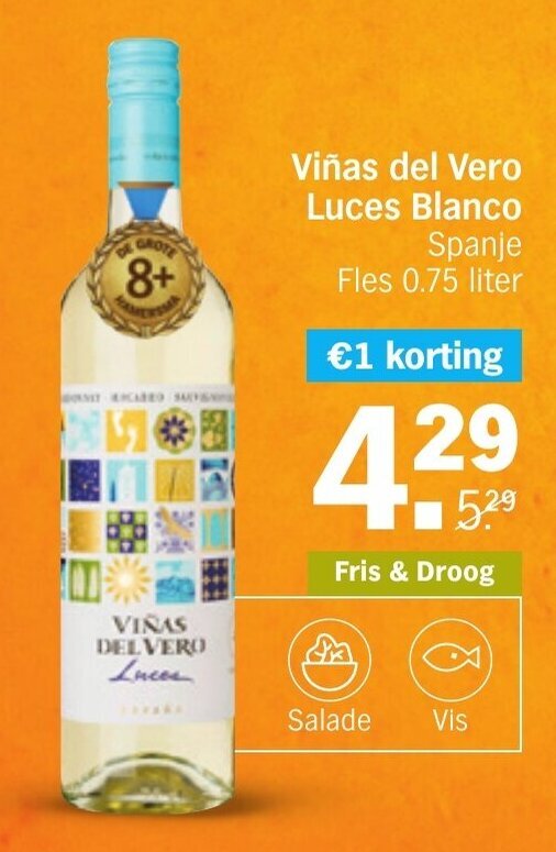 Viñas del Vero Luces Blanco aanbieding bij Albert Heijn