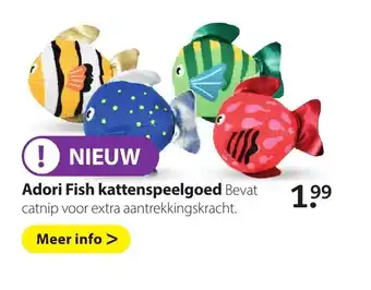 Pets Place Adori fish kattenspeelgoed aanbieding