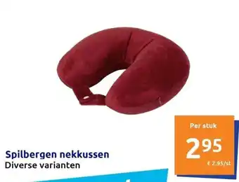 Action Spilbergen nekkussen aanbieding