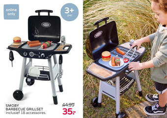 Prenatal Smoby barbecue grillset aanbieding