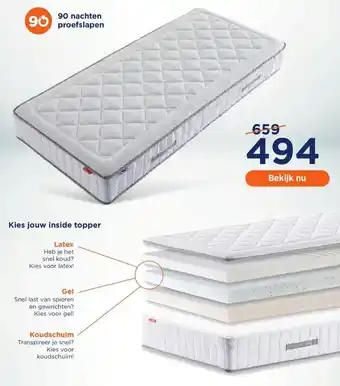 TotaalBED Alpina matras aanbieding