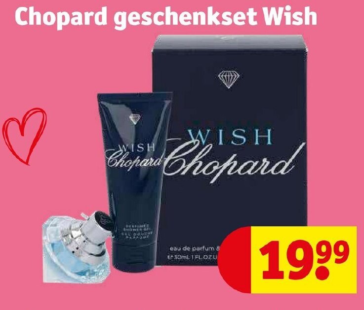 Chopard discount wish geschenkset