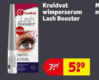 Kruidvat Kruidvat wimperserum Lash Booster aanbieding