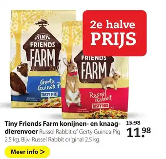 Pets Place Tiny friends farm konijnen-en knaag dierenvoer aanbieding