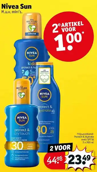 Kruidvat Nivea Sun aanbieding