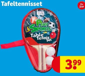 Kruidvat Tafeltennisset aanbieding