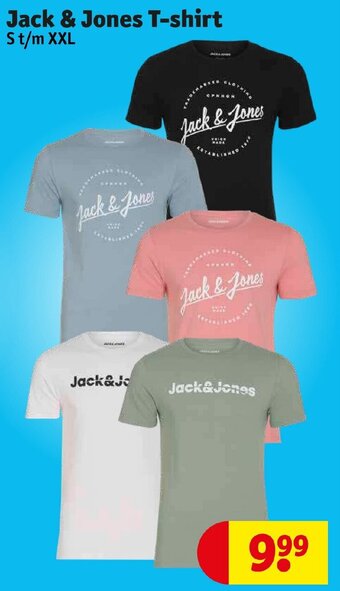 Kruidvat Jack & Jones T-shirt S t/m XXL aanbieding