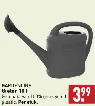 ALDI Gardenline gieter 10 l aanbieding