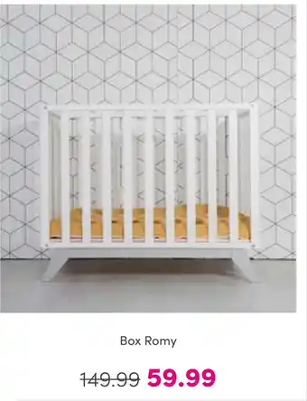 Baby & Tiener Box romy aanbieding