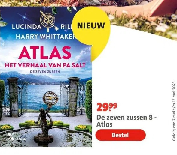 De zeven zussen 8 atlas aanbieding