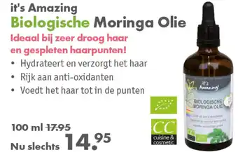 Gezond & Wel It's amazing biologische moringa olie aanbieding