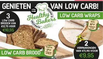 Gezond & Wel 3 low carb broden aanbieding