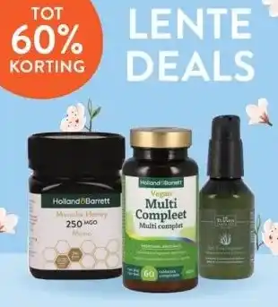 Holland & Barrett Lente deals aanbieding