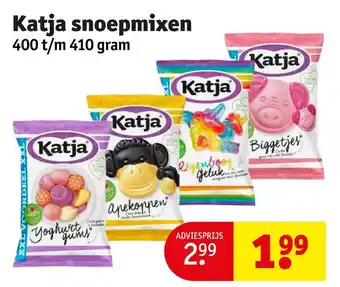 Kruidvat Katja snoepmixen aanbieding