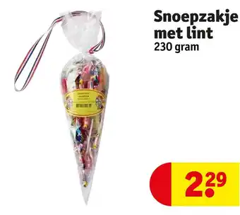 Kruidvat Snoepzakje met lint aanbieding