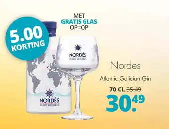 Mitra Nordes atlantic galician gin aanbieding