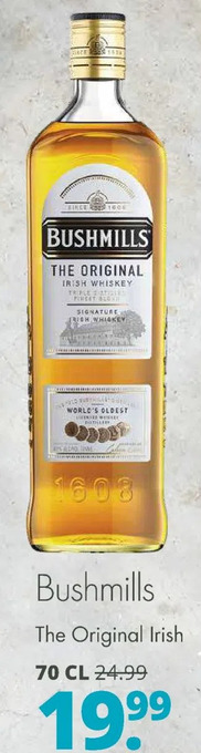 Mitra Bushmills the original irish aanbieding
