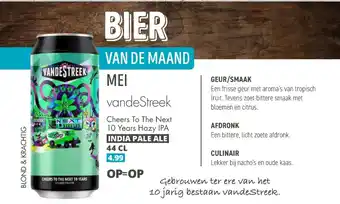 Mitra Vandestreek cheers to the next 10 years hazy ipa aanbieding