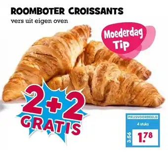 Boon`s Markt Roomboter croissants aanbieding