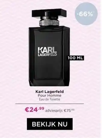 ICI Paris XL Karl lagerfeld pour homme eau de toilette aanbieding