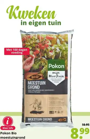 GroenRijk Pokon bio moestuingrond aanbieding