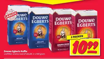 Nettorama Douwe egberts koffie aanbieding