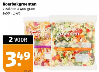 Poiesz Roerbakgroenten aanbieding