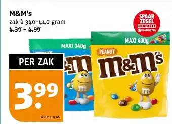 Poiesz M&m's aanbieding