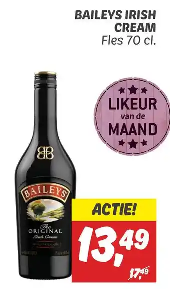 Dekamarkt Baileys irish cream aanbieding