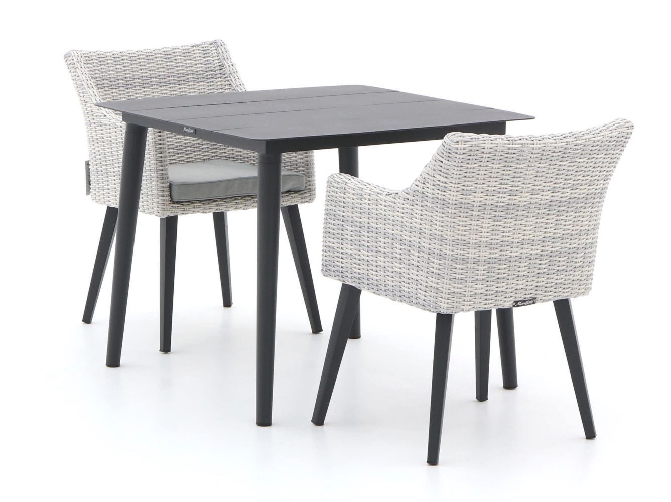 Kees Smit Manifesto matese/sora 90cm dining tuinset 3-delig - laagste prijsgarantie! aanbieding